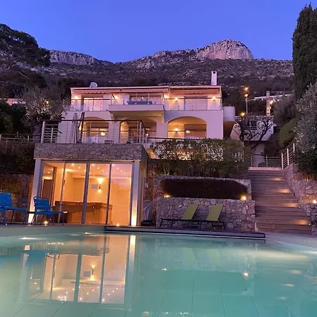 فيلة 5 Beds Swimming Pool Jacuzzi Near Monaco *